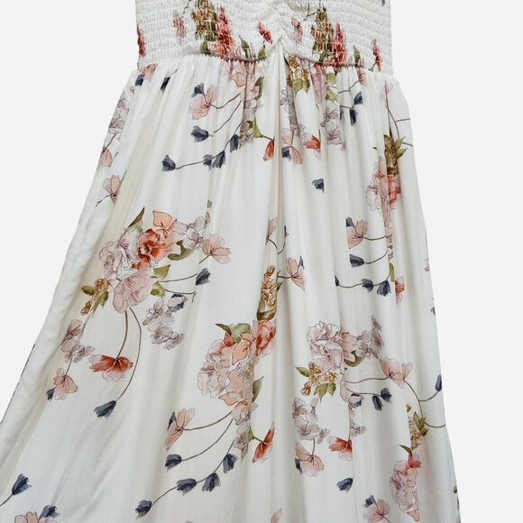 Plum Pretty Sugar Charlie Pink Floral Maxi Dress Women's Size One Size - Picture 5 of 12